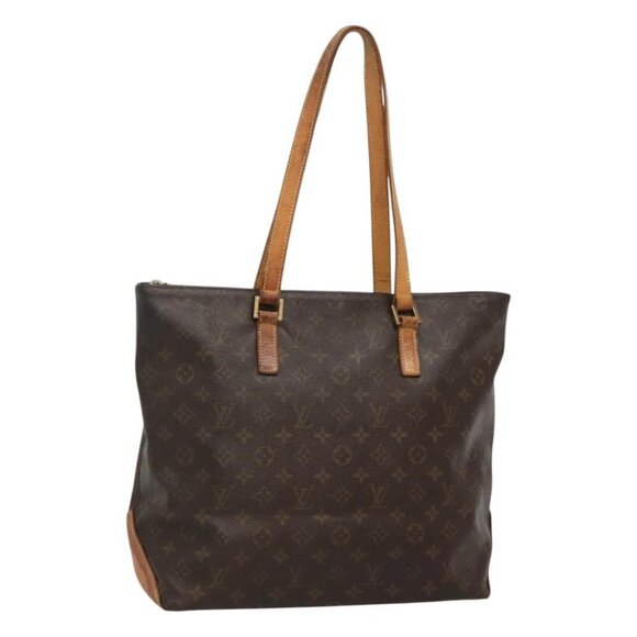 LOUIS VUITTON Monogram Cabas Mezzo Tote Bag M51151 LV Auth ac3803 - Picture 1 of 16